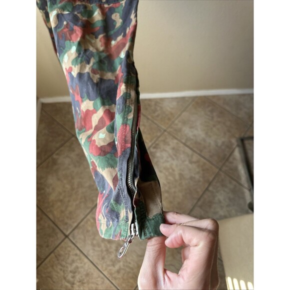 Vintage Camo Incredible Pattern Swiss Army Alpenflage Military Coveralls 1990 - Picture 9 of 13